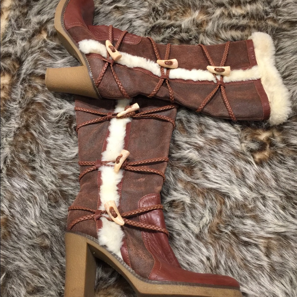 BCBGirls Winter Heeled Boot